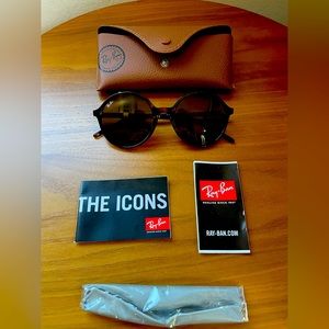 Ray-Ban Rb3404 Round Tortoise Sunglasses
